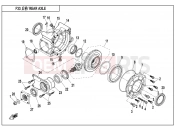 CFMOTO 2015 SSV ZFORCE 800 (CF800) REAR AXLE - F33