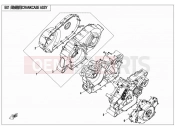 CFMOTO 2015 SSV ZFORCE 800 (CF800) CRANKCASE ASSY - E01