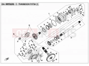 CFMOTO 2015 SSV ZFORCE 800 (CF800) TRANMISSION SYSTEM (â¡) - E06-2