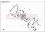 CFMOTO 2015 SSV ZFORCE 800 (CF800) FAN ASSY - E18