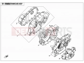 CFMOTO ZFORCE 800 (CF800) CRANKCASE ASSY - E01