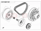 CFMOTO ZFORCE 800 (CF800) CVT ASSY - E05