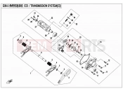 CFMOTO ZFORCE 800 (CF800) TRANMISSION SYSTEM(â¢) - E06-3
