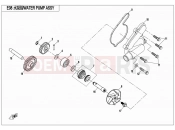 CFMOTO ZFORCE 800 (CF800) WATER PUMP ASSY - E08