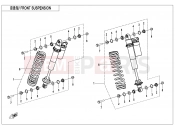 FRONT SHOCK ABSORBER - F05-2 - CFMOTO ZFORCE 800 (CF800SU-3) 2026