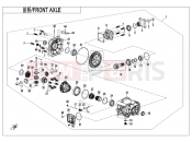 FRONT AXLE - F31 - CFMOTO ZFORCE 800 (CF800SU-3) 2026