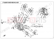 CYLINDER HEAD NO.2 ASSY - E02-6 - CFMOTO ZFORCE 800 (CF800SU-3) 2026
