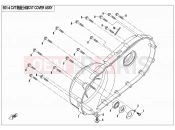 CFMOTO 2013 SSV ZFORCE 800 (CF800US-A) CVT COVER ASSY - E01-4