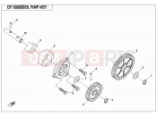 CFMOTO 2013 SSV ZFORCE 800 (CF800US-A) OIL PUMP ASSY - E07