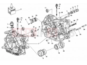 DUCATI 1992 Supersport 750 SS CRANKCASE DMM 001275&GT; » ENGINE CASE