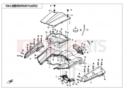 CFMOTO ZFORCE 800 (CF800US-A) FRONT PLASTICS 2 - F04-2