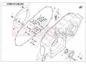 CFMOTO ZFORCE 800 (CF800US-A) CVT CASE ASSY. - E01-3