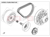 CFMOTO ZFORCE 800 (CF800UTR) CLUTCH@^CVT ASSY - E05
