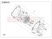 CFMOTO ZFORCE 800 (CF800UTR) FAN ASSY. - E18