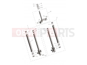 Front Forks & Lower Yoke Assy - Triumph DAYTONA 660cc > CM3406 2024