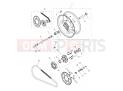 TRIUMPH TRIDENT 660cc CN4040 > Rear Wheel