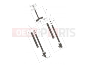 TRIUMPH Trident 800 Front Forks & Lower Yoke Assy