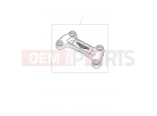 Triumph 2019 STREET TWIN Upper Handlebar Clamp, 22.2 Bar