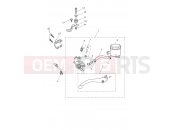 Triumph 2026 SCRAMBLER 1200 X Front Master Cylinder Assy