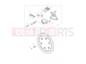 TRIUMPH ROCKET III, CLASSIC & ROADSTER Rear Brake Caliper & Disc