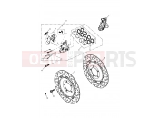 Triumph 2018 ROCKET III, CLASSIC & ROADSTER Front Brake Caliper & Discs