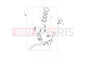 Triumph 2026 Tiger 1200 Desert Front Brake Master Cylinder