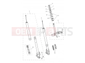 Triumph 2026 Tiger 1200 Desert Front Forks