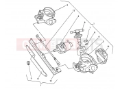 DUCATI 1992 Superbike 851 THROTTLE BODY » INTAKE, CARBURETTOR