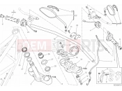 DUCATI 2017 Scrambler Classic HANDLEBAR AND CONTROLS