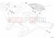 DUCATI 2017 Scrambler Classic REAR SUSPENSION