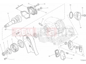 DUCATI 2017 Scrambler Classic VERTICAL CYLINDER HEAD - TIMING