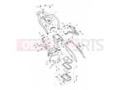 Triumph 2024 Tiger 1200 Rally Pro Rear Bodywork & Grabrack