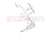 Triumph 2026 Tiger 1200 Rally Pro Rear Suspension Unit