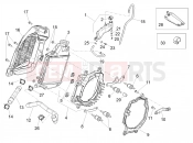 Cooling system - Aprilia SR GT 200 (EU) 2024