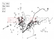 Front electrical system - Aprilia SR GT 200 (EU) 2024