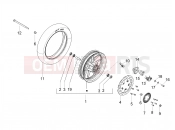 Front wheel - Aprilia SR GT 200 (EU) 2024