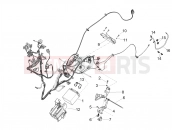 Rear electrical system - Aprilia SR GT 200 (EU) 2024
