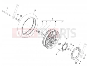 PIAGGIO Beverly 310 25° Anniversario (EU) Front wheel