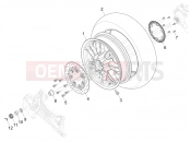 PIAGGIO Beverly 310 25° Anniversario (EU) Rear wheel