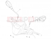 PIAGGIO Beverly 310 Classic-Sport (EU) Driving mirror/s