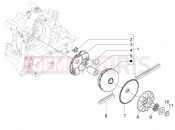 Driving pulley - Piaggio Typhoon 50 4T E2 (CA, US) 2023