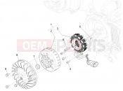 Flywheel magneto - Piaggio Typhoon 50 4T E2 (CA, US) 2023