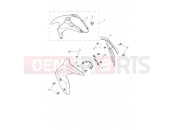 Triumph 2026 Tiger Sport 800 Front Mudguard