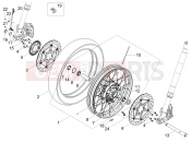 MOTOGUZZI V85 TT (EU) Front wheel