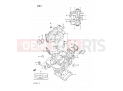 1 - CYLINDER HEAD - Suzuki DR125S F (1985)