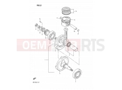 5 - CRANKSHAFT - Suzuki DR125S F (1985)