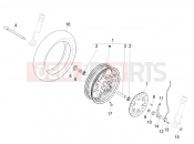 Front wheel - Piaggio NRG Power DD 2020