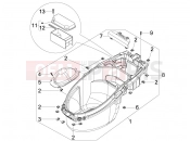 Helmet huosing - Undersaddle - Piaggio NRG Power DD 2020