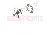 TRIUMPH TF250-X CS6090 > Front Caliper & Discs