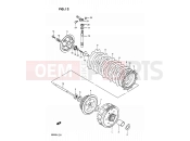 SUZUKI DR200 G (1986) 12 - CLUTCH